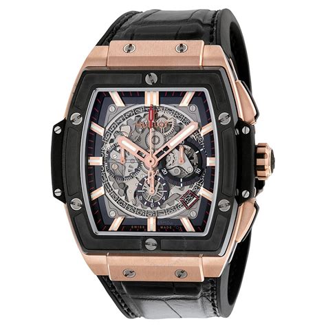 hublot men's chronograph square black